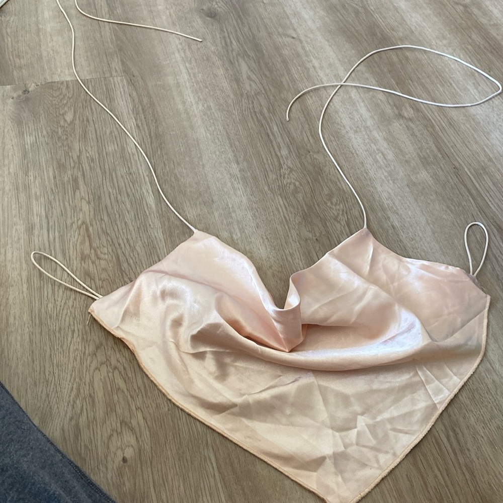 Triangle crop top